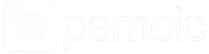 Pamoic logo blanco