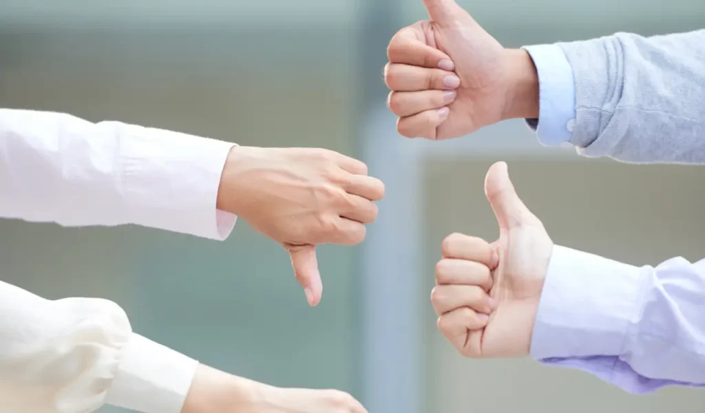 Satisfacción de un cliente